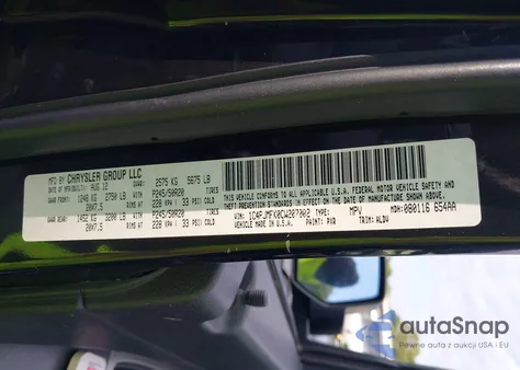 2012 Jeep Liberty Limited Jet Edition z USA, uszkodzony, nr VIN 1C4PJMFK0CW207002